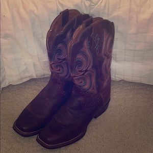 Justin Boots L 7202 Size 7 B